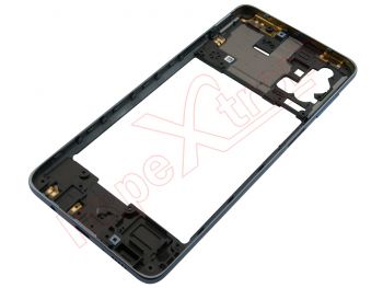 Celestial black front / central housing with frame for Samsung Galaxy M51, SM-M515F